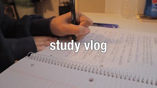 STUDY VLOG | zoom, lectures, notes + college classes