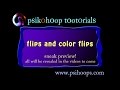 Psikohoop short tutorial 1A _flips and color flips