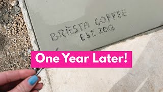 One year later! // Opening our second coffee shop!