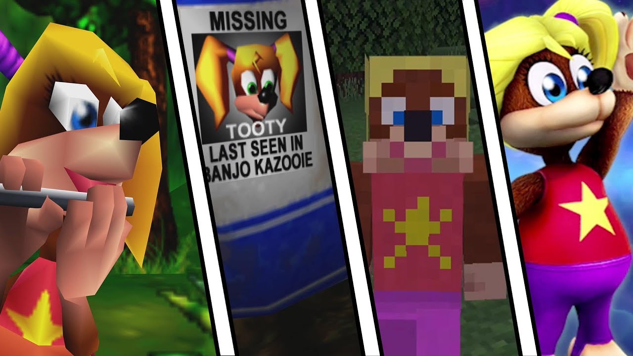 Evolution of Tooty from Banjo Kazooie (1998 2019) YouTube