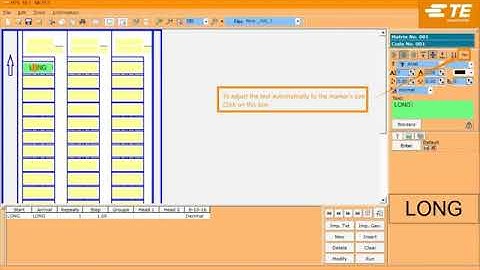 HTS600 Printer Software - How to adjust text size automatically