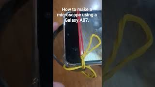 DIY Phone Microscope