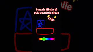 Para de dibujar tú país cuando la digan #dibujo #paises #chile