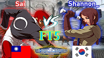 KOF 2002 - Sai vs Shannon_ FT5