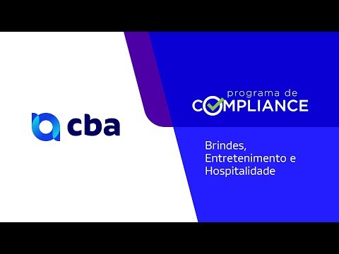 Programa de Compliance CBA - Brindes