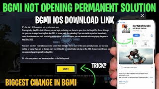BIG CHANGE 😱 Bgmi Notice Problem Fix | bgmi not opening problem | How to login bgmi android + ios