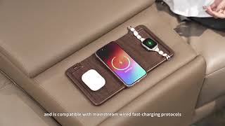 Introducing the Ultimate Embedded 3-in-1 Wireless Charging Board for Furniture !#SmartHome #GCteq