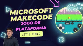 Microsoft makecode arcade. Jogo de plataforma PT 7 - moedas no mapa.