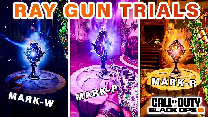 How to Complete All Ray Gun Mark 2 TRIALS on Shattered Veil Map ► Black Ops 6 Zombies