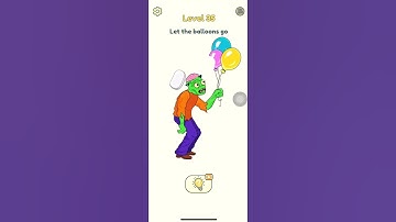 DOP 2 Delete One Part Level 35 Find Let the balloons go Solution DOP Level 35