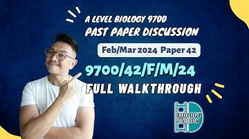 A-Level Biology - PAPER 4 | Feb/Mar 2024 | Paper 42 | 9700/42/F/M/24 | EXPLAINED & SOLVED