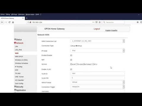 Configuration Nokia GPON ONT(G240W A) PPPoE And Multi SSID