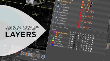Cinema 4D Tutorial - Using Layers to Improve Your Workflow in Cinema 4D