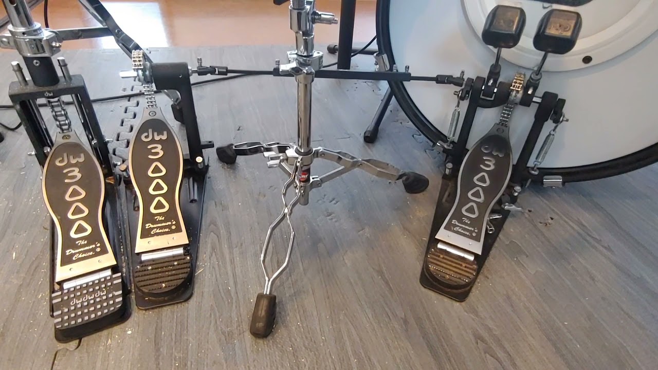 Double Bass Drum Pedal Setup - YouTube