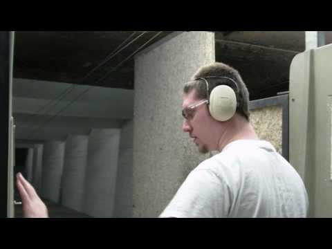 Me shooting the p22 at the range.