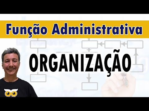 Função administrativa Organização