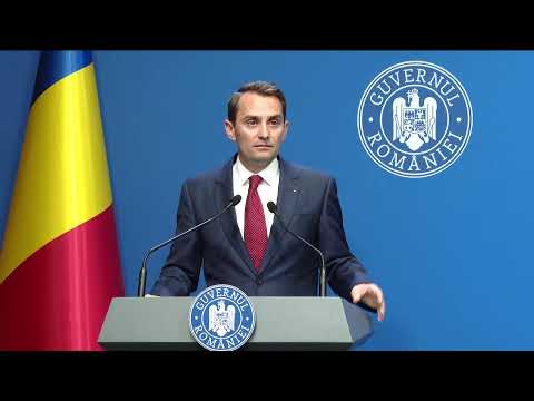 Conferință de presă susținută de șeful Cancelariei Prim-Ministrului, Mihai Jurca