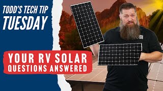 Your RV solar questions answered