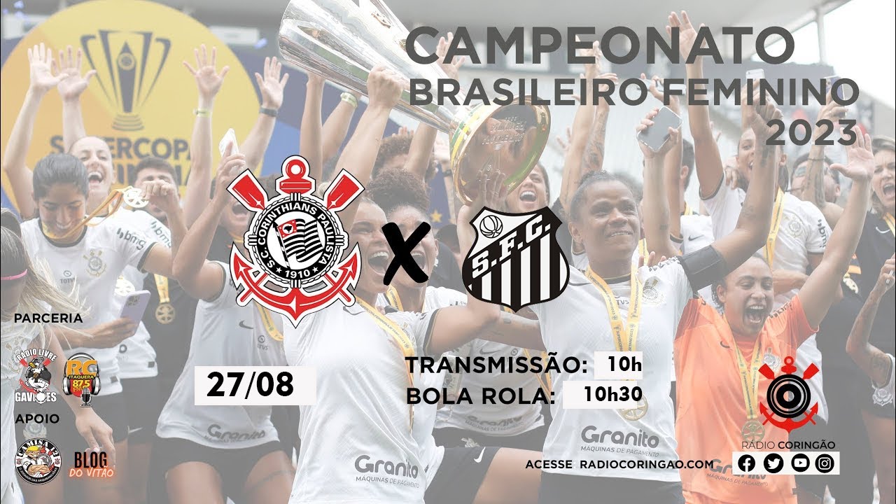 Ao vivo: Santos x Nacional - Campeonato Paulista Feminino