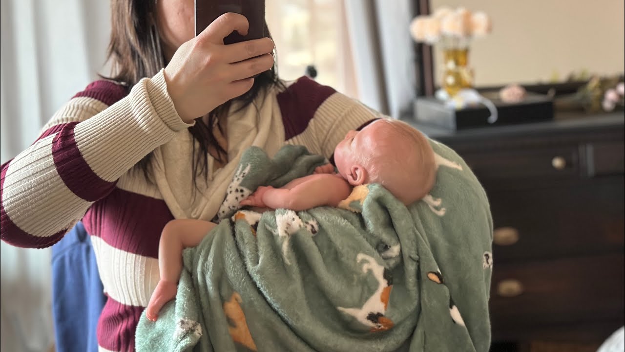 The cutest little silicone baby boy ever!!!!  New doll box opening 🥳🥳🥳