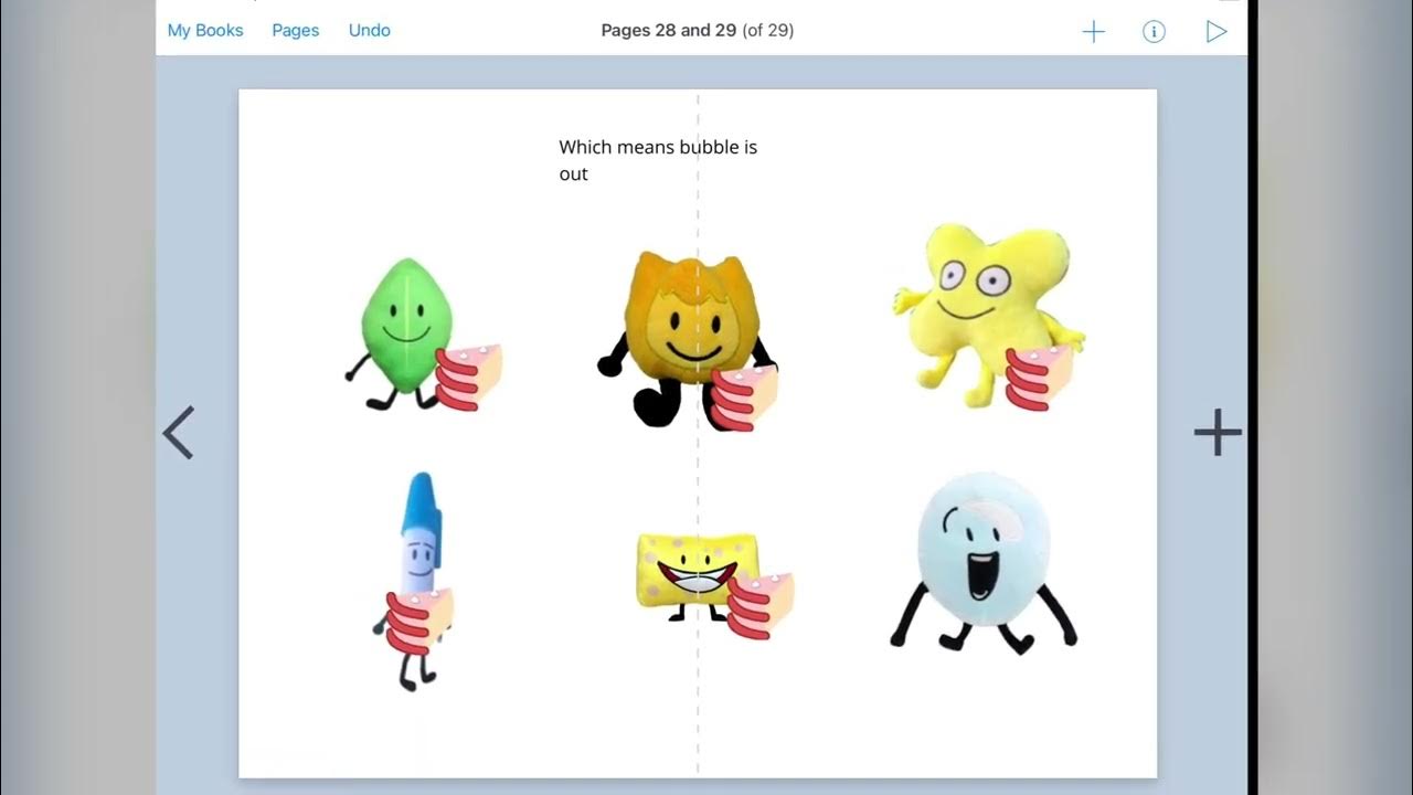 BFDI plush voting 2 YouTube