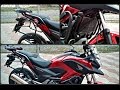 Установка кофров и защиты радиатора на Honda NC750X