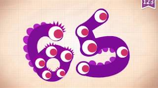 Learn Number 65 In English & Counting, Math By Endless Numbers Kids Video