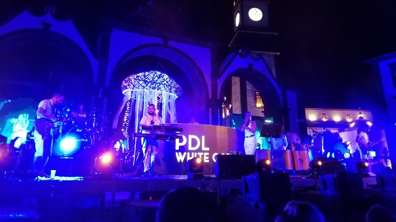 LIVE PDL White Ocean / Festa Branca in Ponta Delgada Azores Portugal