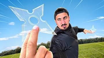 I Built Invisible Ninja Weapons