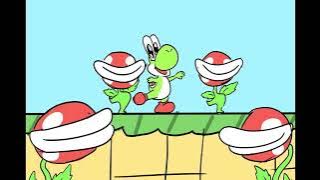 piranha plants on parade animated