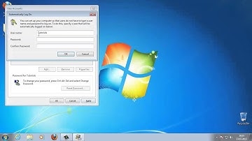 How to Auto Login in Windows