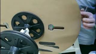 Terminal insertion machine installation guide part 1--- Installation of the material rack