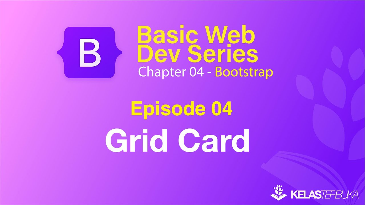 Bootstrap - Episode 04 - Grid Card - YouTube