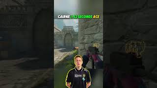 cairne crazy 1.52 seconds ace on faceit #cs2clips #csgo #counterstrike #csgomoments #gaming #cs2