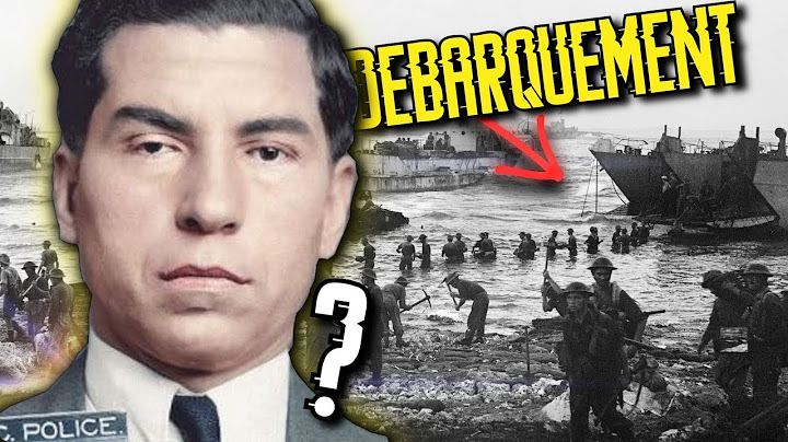 LE MAFIEUX QUI A AIDÉ LES ETATS-UNIS POUR LE DÉBARQUEMENT EN SICILE