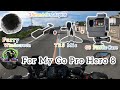 Gopro hero 8 Black accessories setup 2023/Good for motovlogging