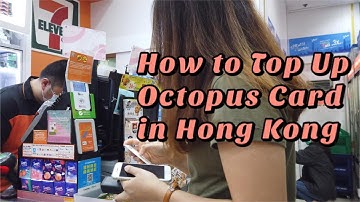 How to Top-up Octopus Card in Hong Kong [4K]