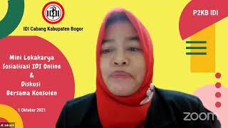 Mini Lokakarya Sosialisasi IDI Online dan Diskusi Bersama Konsulen, IDI Cab. Kab. Bogor screenshot 3
