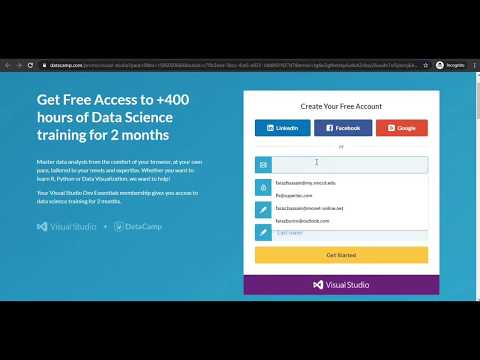 How to Get  DataCamp, Pluralsight, Azure, Code Magazine Accounts for free.