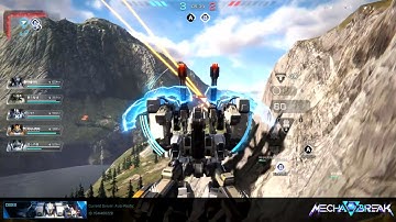 [BETA] Mecha Break: TRICERA Ultra-Heavy Defender | All Strikes Review | Gameplay