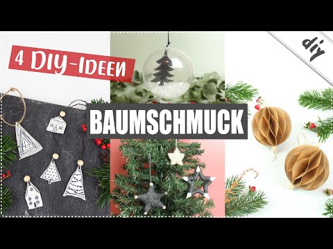 Video: DIY Schnur-Kunst-Weihnachtsbaum-Verzierungen