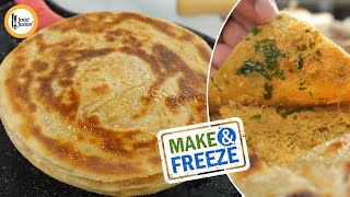 Frozen Creamy Tikka Paratha