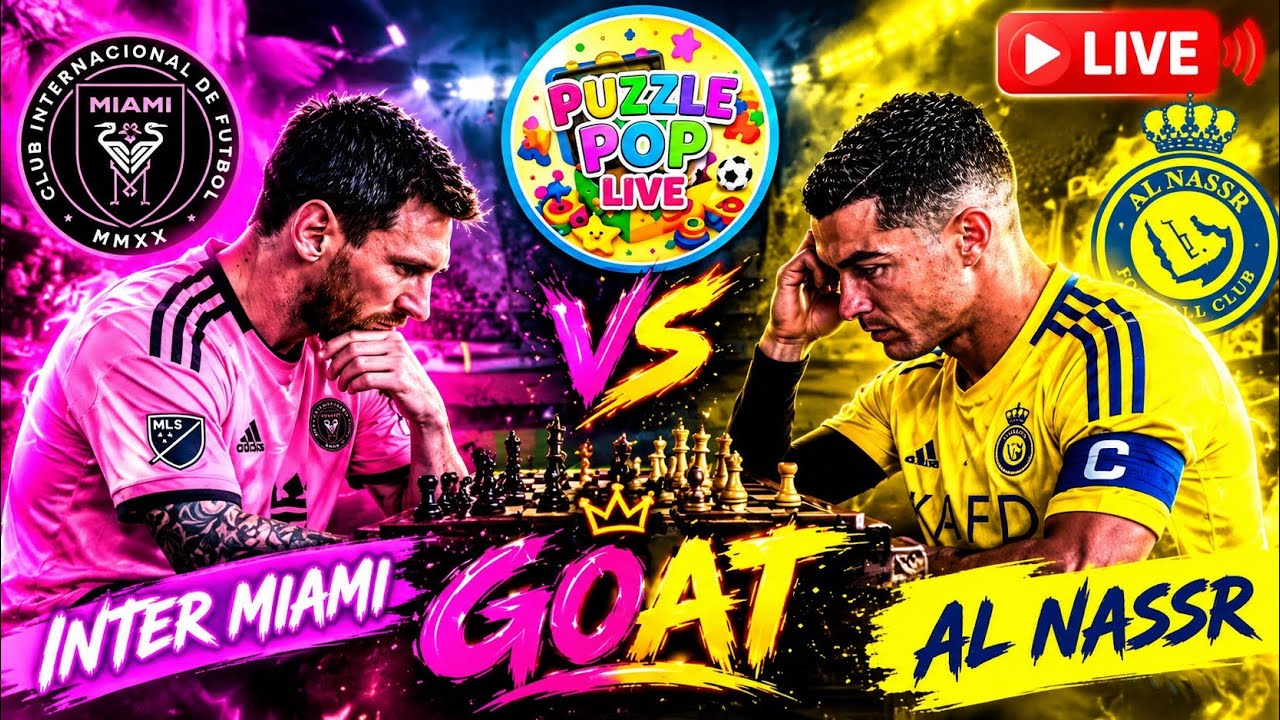 🔴 LIVE! GOAT Score Battle 🐐⚽ Messi vs Ronaldo | Epic Ball Drop Showdown ...
