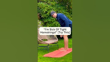Say goodbye to tight hamstrings [MUST TRY] #hamstrings #hamstringstretches #shorts