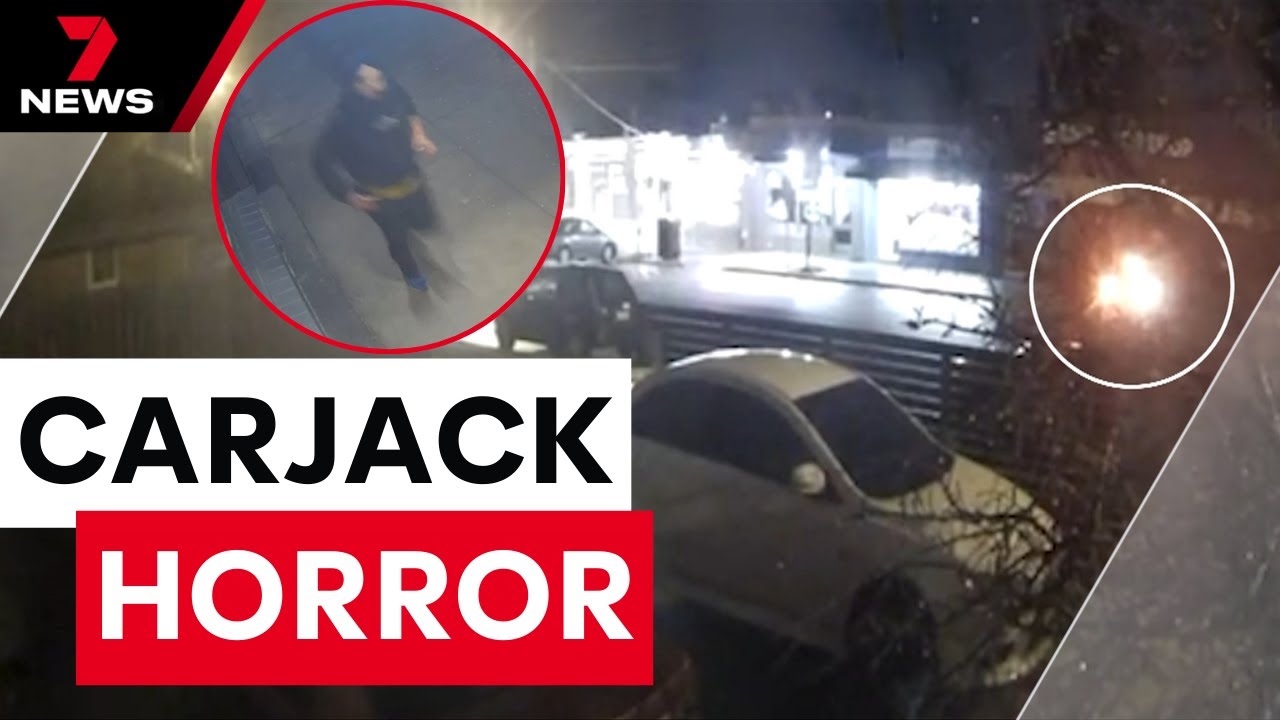 Pizza delivery driver critically injured in horrific carjacking | 7NEWS ...