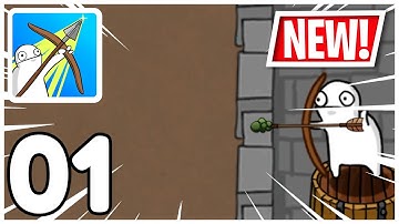 Arrow War - Gameplay Walkthrough Part 01 (iOS, Android)