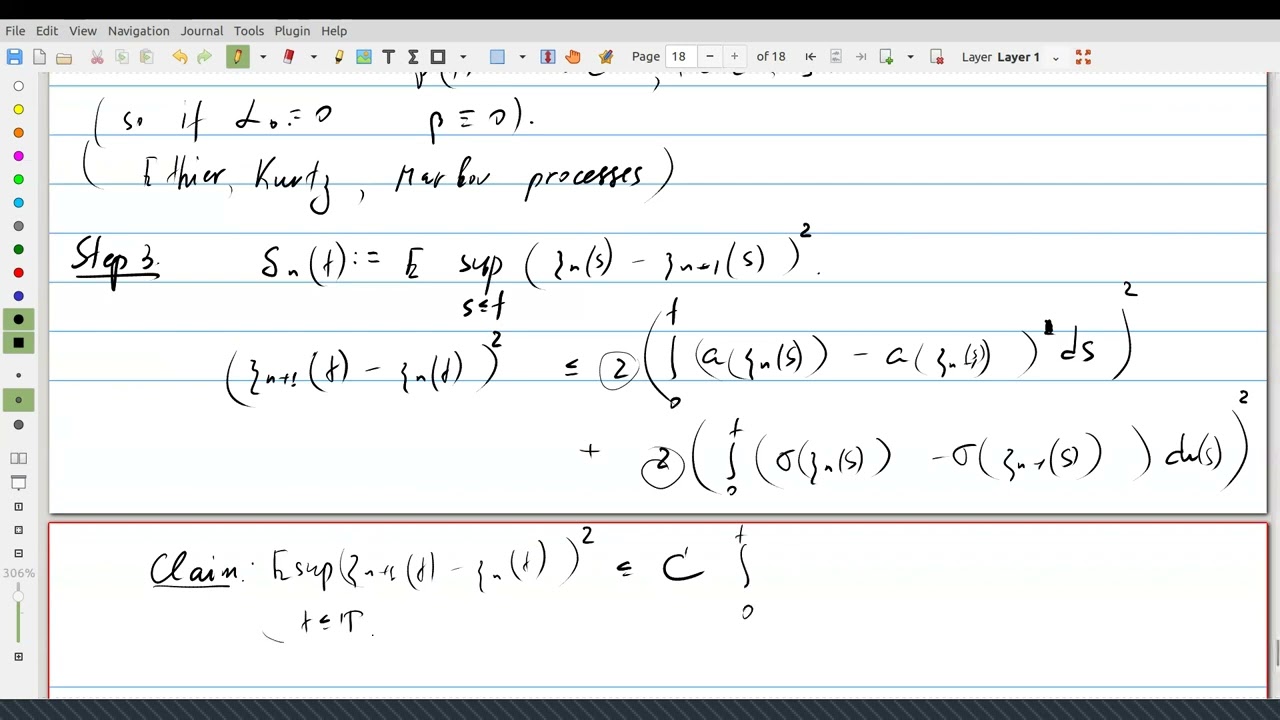 M. Vovchanskii. Lecture 6. Existence, uniqueness and localization for SDE. Levy's characterization.
