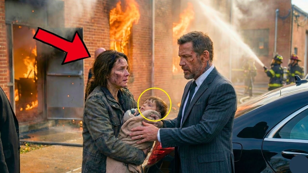 Elle Court dans le Feu pour un Garçon Paralysé, Ignorant que c'est le Fils du Chef de la Mafia