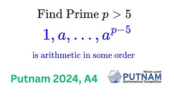 Putnam 2024, A4, How to Simplify a Putnam Number Theory Problem