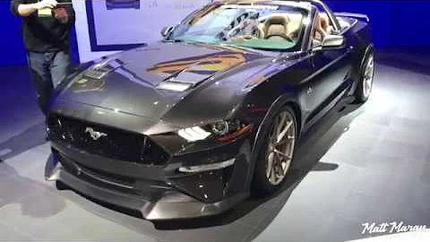 Custom 2018 Mustangs at SEMA 2017